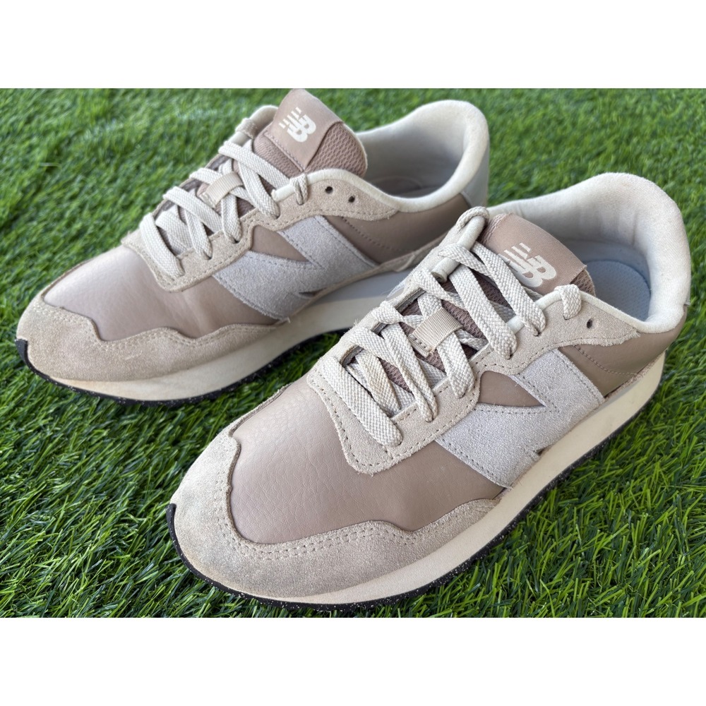 New Balance 237 Moonbeam Driftwood Sneakers WS237ST Womens 7.5